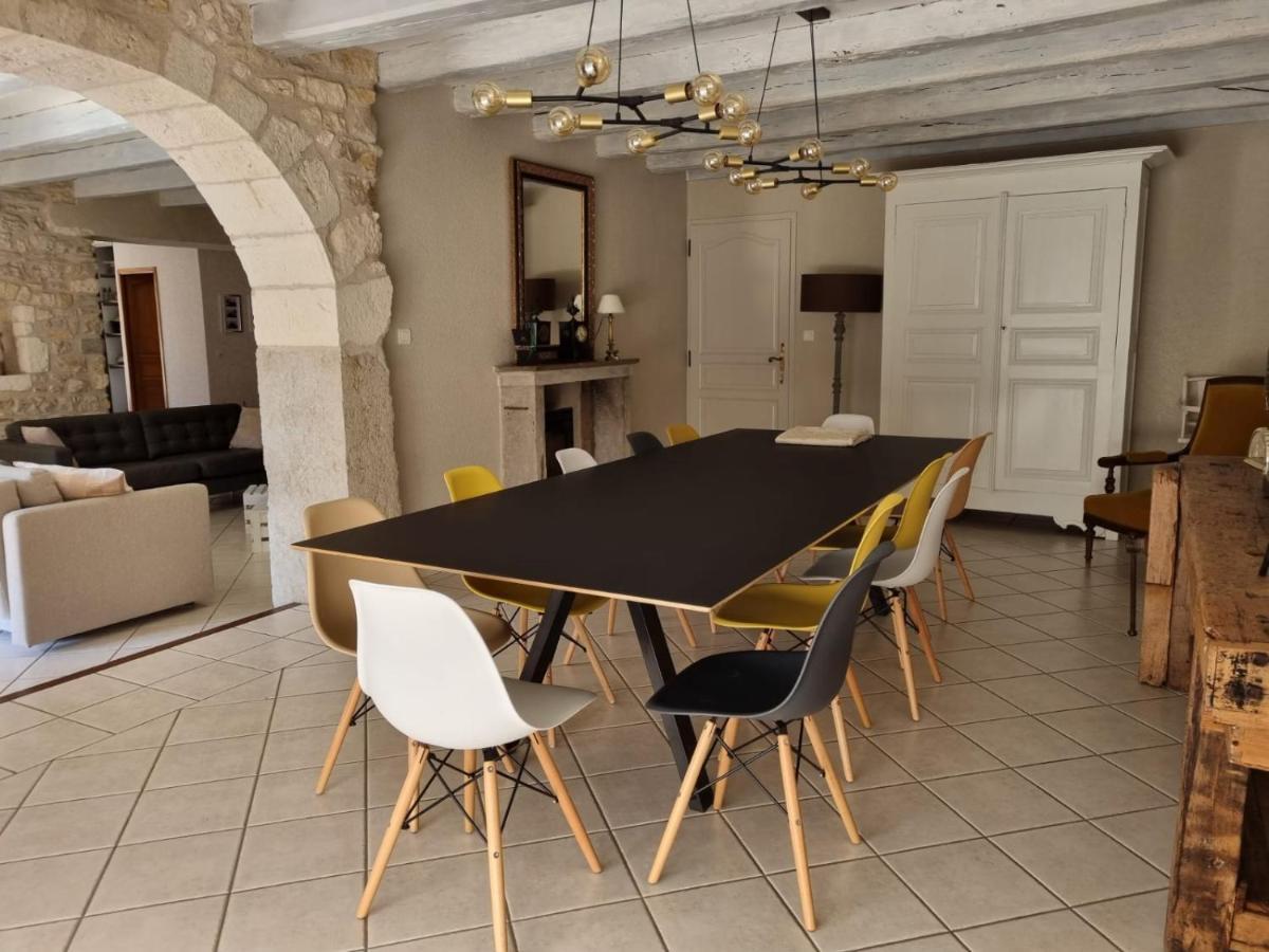 Gite De L'Ancheronne 12 Couchages Spa Lavans-sur-Valouse Eksteriør bilde