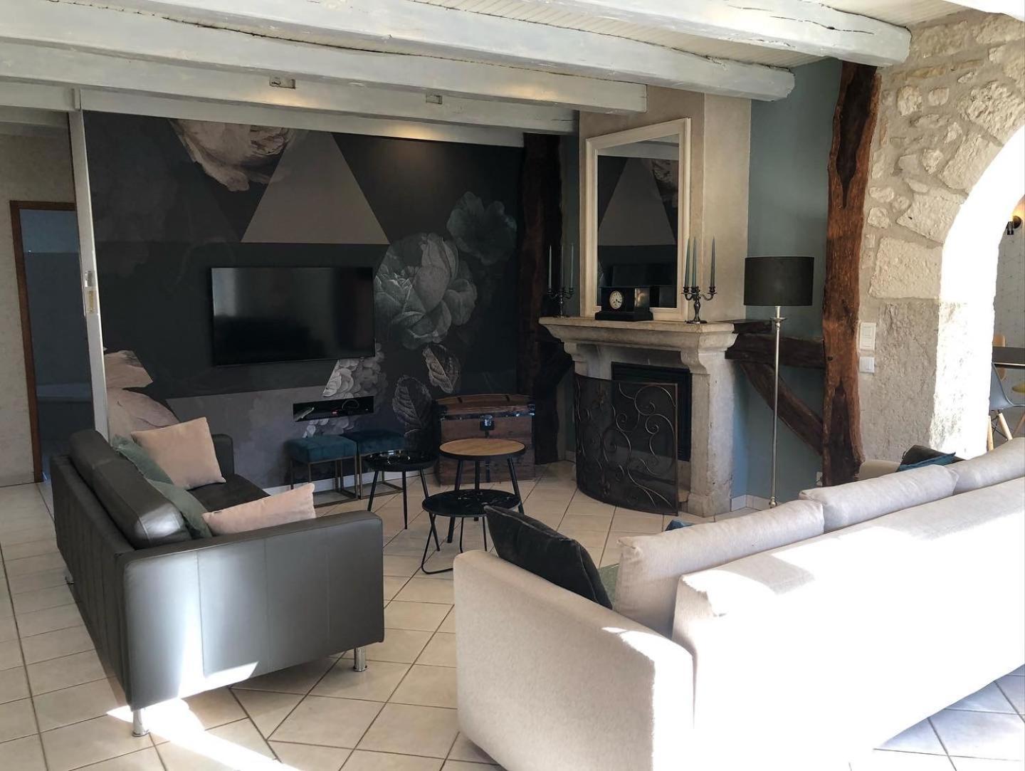 Gite De L'Ancheronne 12 Couchages Spa Lavans-sur-Valouse Eksteriør bilde